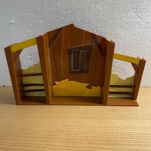Veggie Tales Nativity Stable Replacement Part Only Blue Box Toys 2012 10.5”
